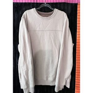 Arrow USA 1851 Men’s Large Beige Crewneck Sweatshirt Pullover